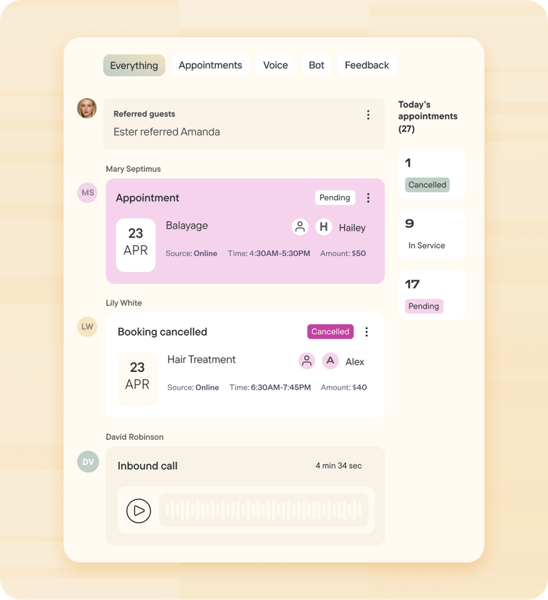 Fonctionnalités d'HyperConnect