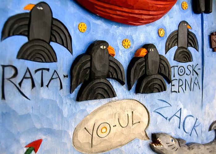 Relief Ninja-Lina och Ziggy Förskolan Solen i Sävar