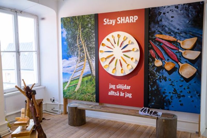 Utställningsrummet Lets Work Together. Gotlands konstmuseum.