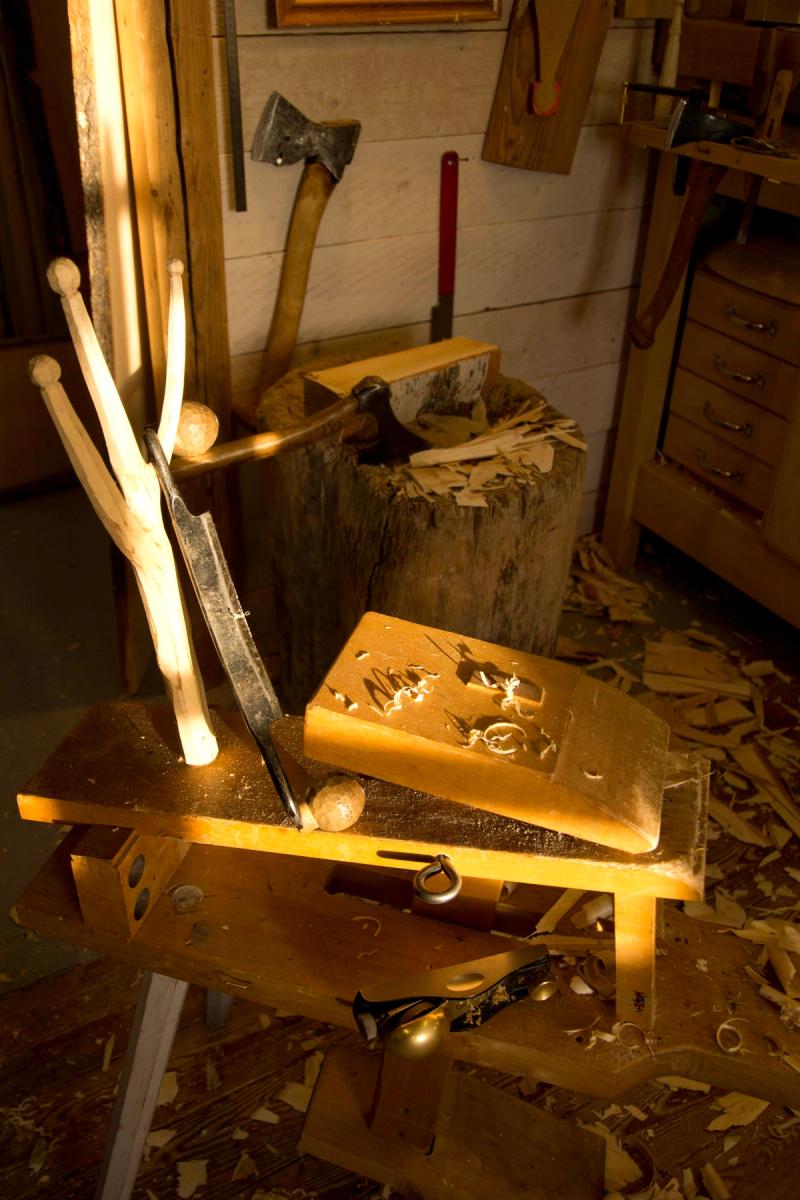 Täljhäst eller yxa?