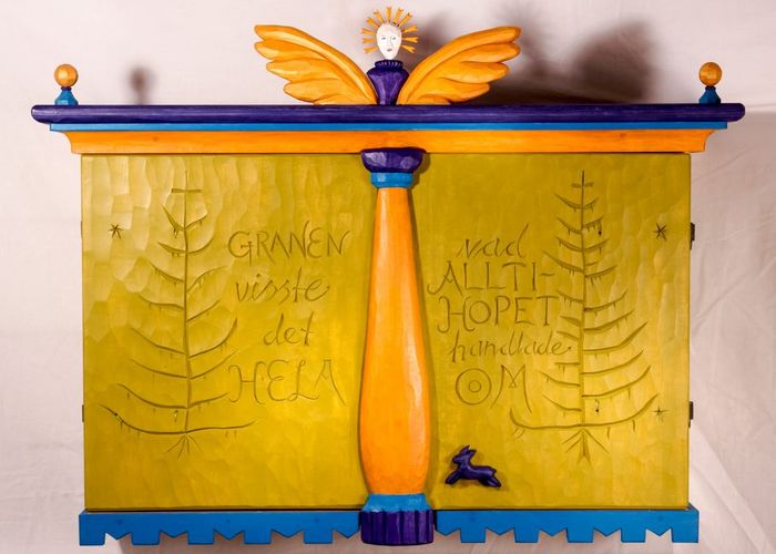 Sara Lidman skåp - Granen visste