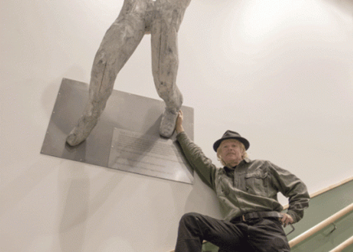 Blå Hulken John Vegaskolan Vännäs.