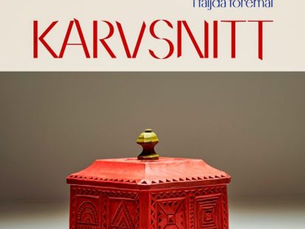 Boken Karvsnitt – Skära mönster i täljda föremål