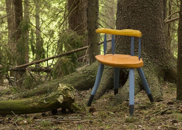 Apelsinkramaren Barnkarmstol.