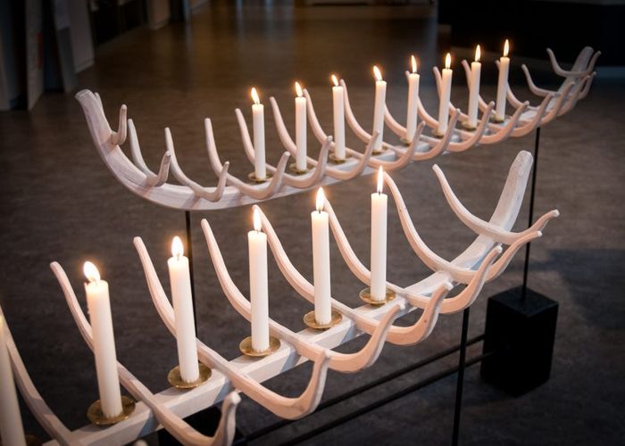 Ljusbärare Placering  Sjöfruskolan, Umeå