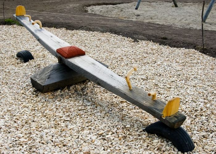 Lekplats Slöjdarnas Hus. Vippgungan