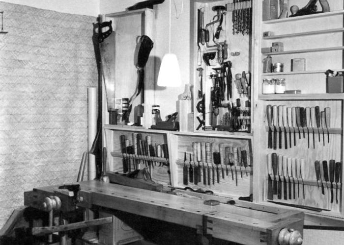 Pojk o slöjdrummet i Virsbo