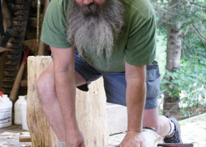 Peter Follansbee At Country Workshops, North Carolina 2012