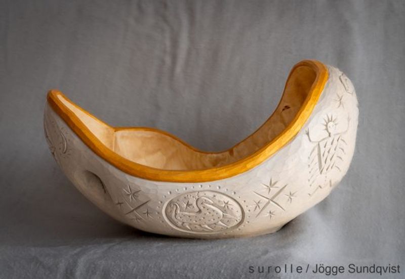 ”Alla Nu” Vrilskål i björk 28 cm. Pris 24 000:- SÅLD