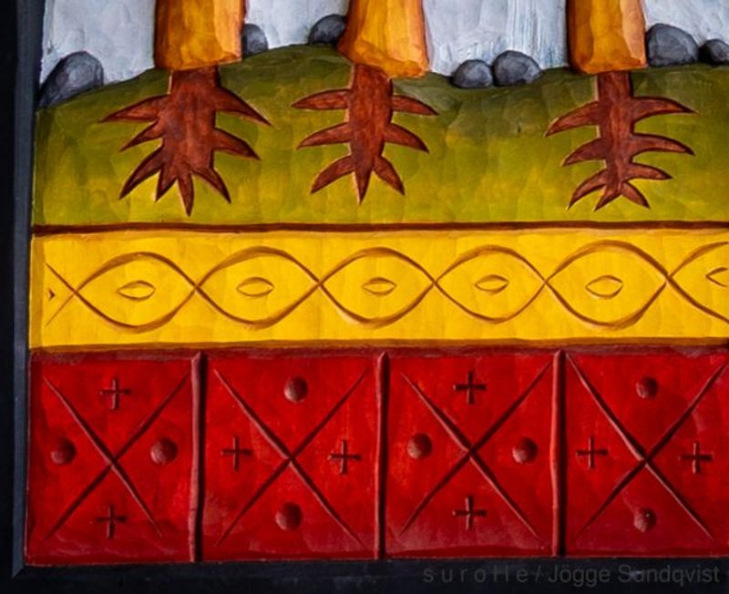 Mönster som illustrerar Esters rötter