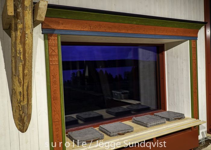 Slöjdporten ”Berättaren” i Sunne