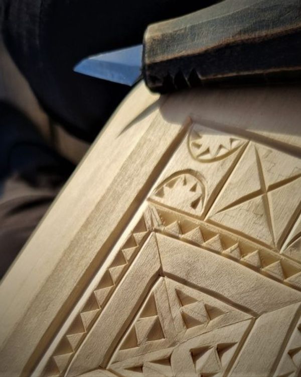 Magiska Mönster på Trä