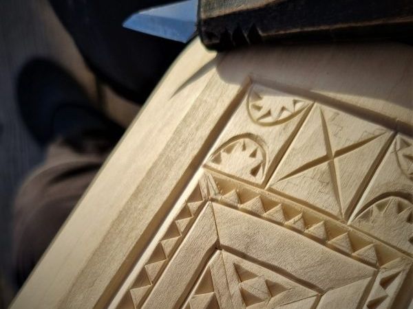 Magiska Mönster på Trä