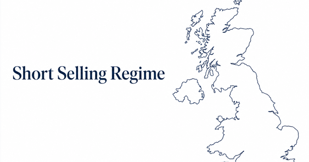 Aggregated UK net short position reporting under the FCA Short Selling Regime