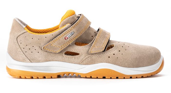 Sandalo MAMBO S1P SRC SIXTON - colore beige