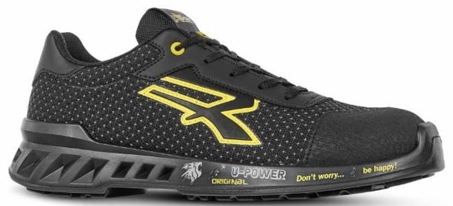 Scarpa bassa MATT S3 U-Power - colore nero/giallo