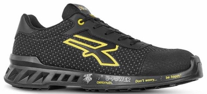 Scarpa bassa MATT S3 U-Power - colore nero/giallo