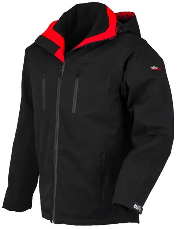Giubbotto in softshell imbottito FOXY ISSALINE - colore nero
