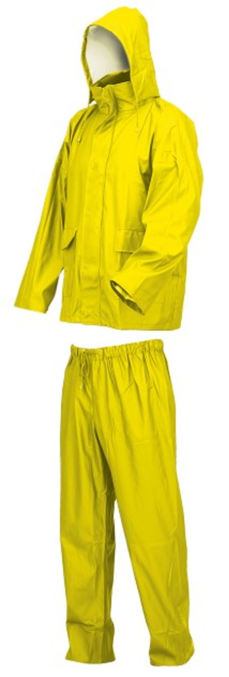 Completo giacca pantalone in poliuretano LLUVIA ISSALINE - colore giallo fluo