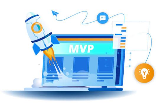 MVP development means building a Minimum Viable Product (MVP) with just enough features.