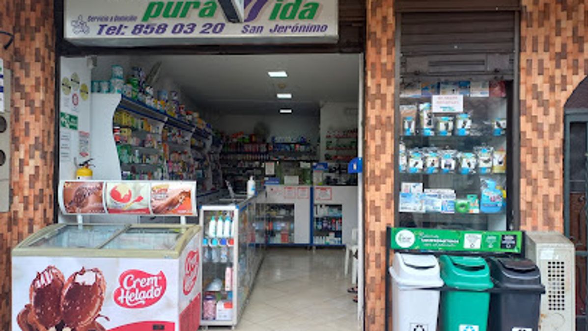 Droguería Pura Vida San Jerónimo