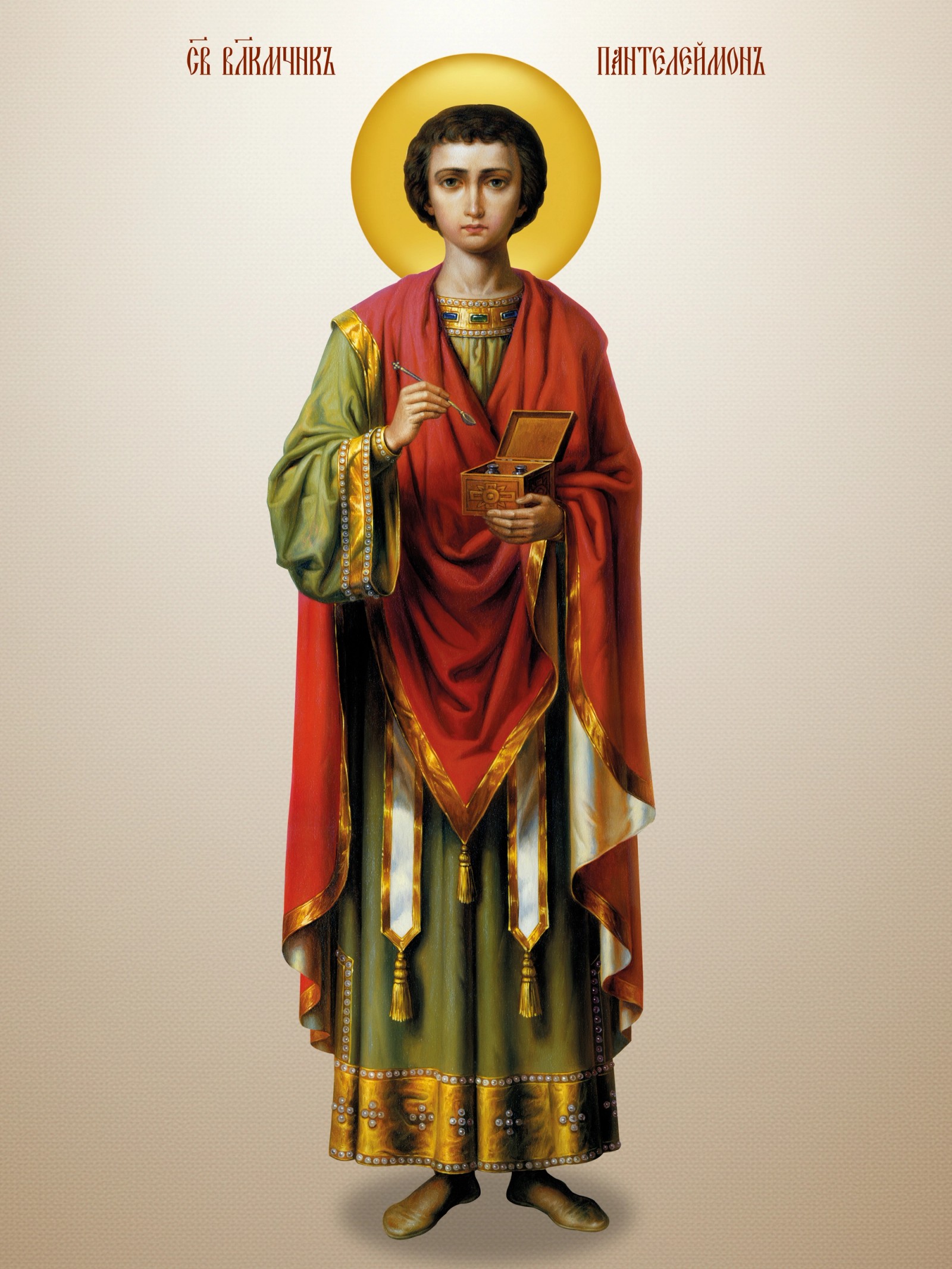 Свети Пантелејмон цео лик