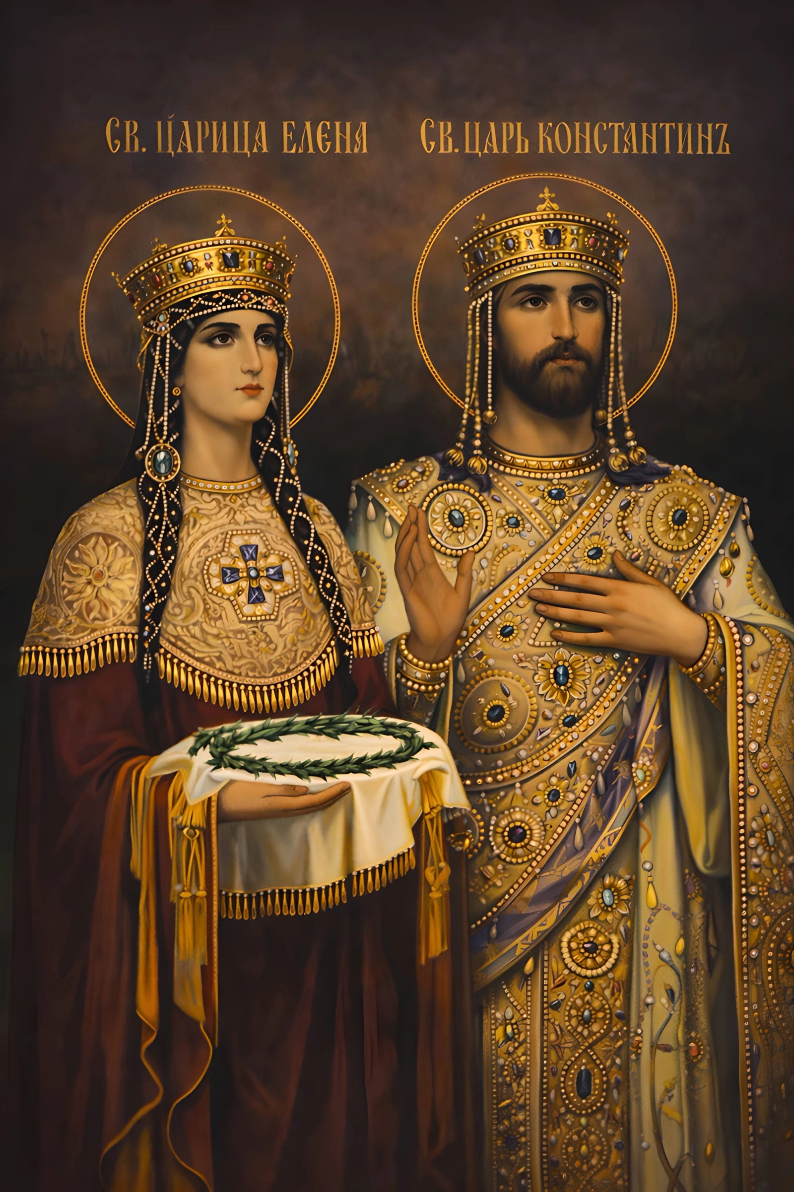 Свети цар Константин и царица Јелена