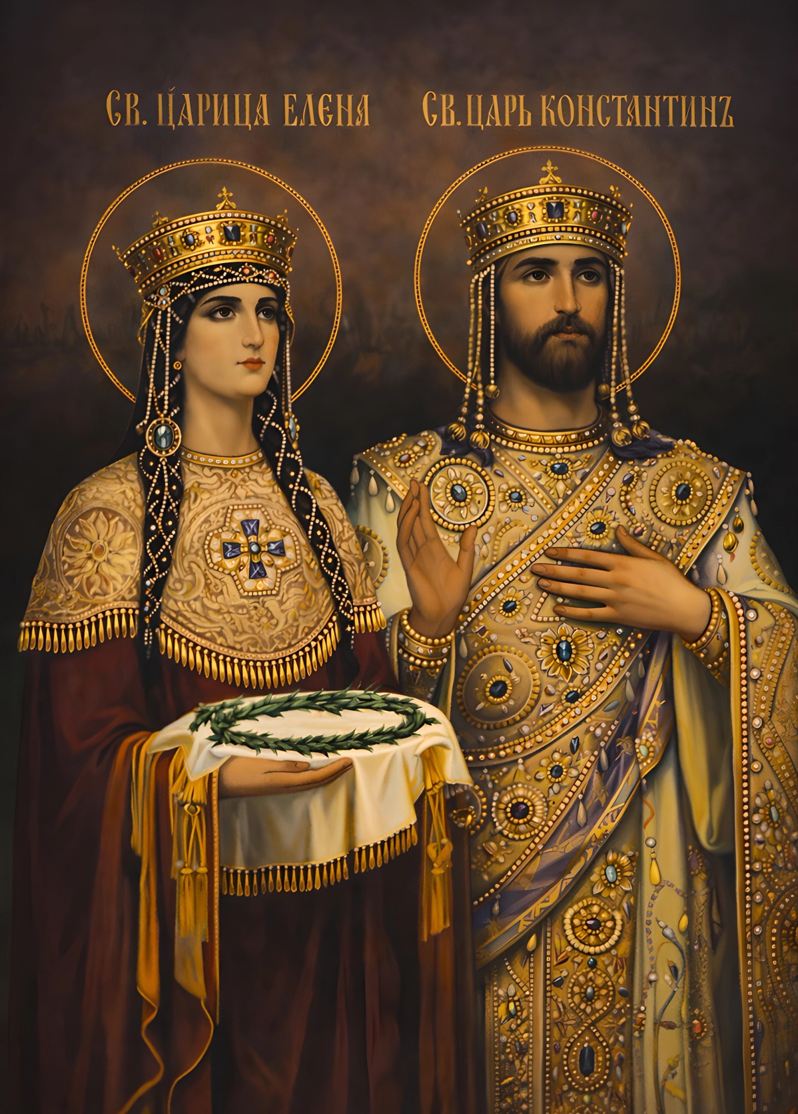 Свети цар Константин и царица Јелена