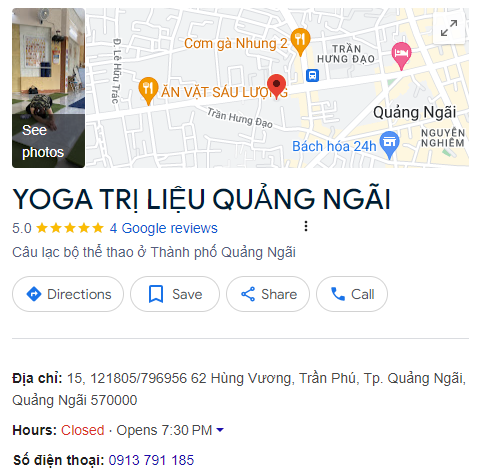 YOGA TRỊ LIỆU QUẢNG NGÃI