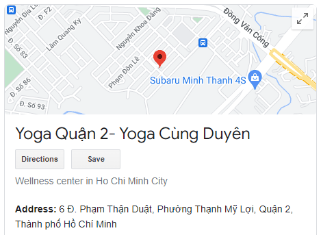 Yoga Quận 2- Yoga Cùng Duyên