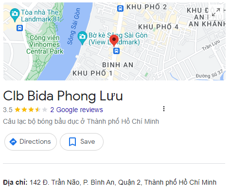 Clb Bida Phong Lưu