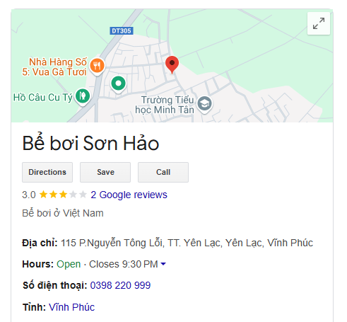 Bể bơi Sơn Hảo