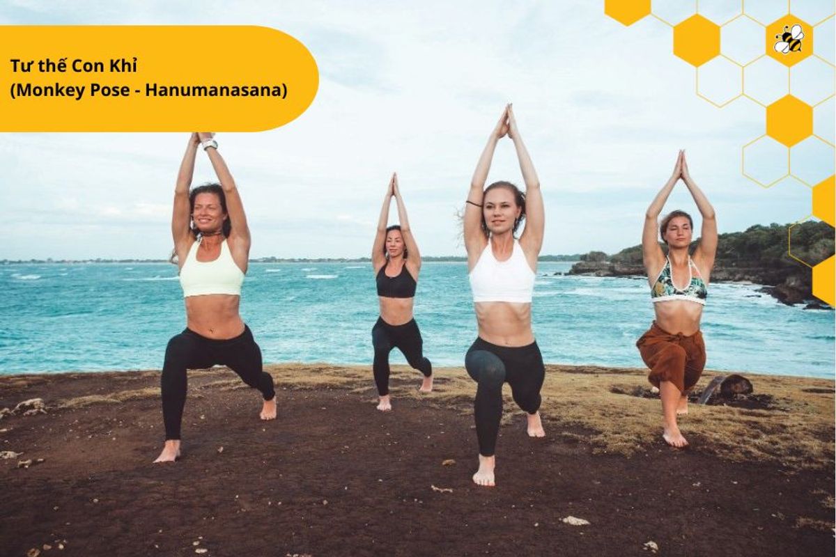 Tư thế Con Khỉ (Monkey Pose - Hanumanasana)