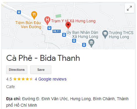 Cà Phê - Bida Thanh