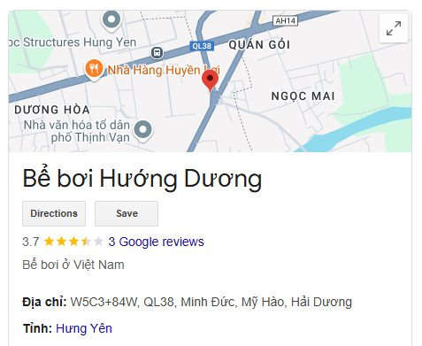 Bể bơi Hướng Dương