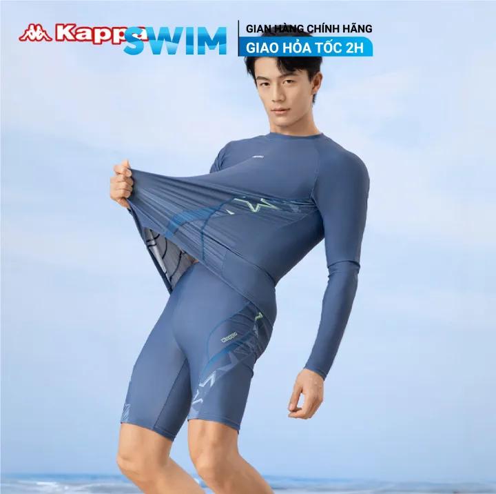 Bộ Đồ Bơi Nam Kappa Áo Dài Tay Quần Lửng Bộ Bơi Nam Đồ Bơi Nam Dài Tay Đồ Bơi Cho Nam Quần Quần Bơi Nam