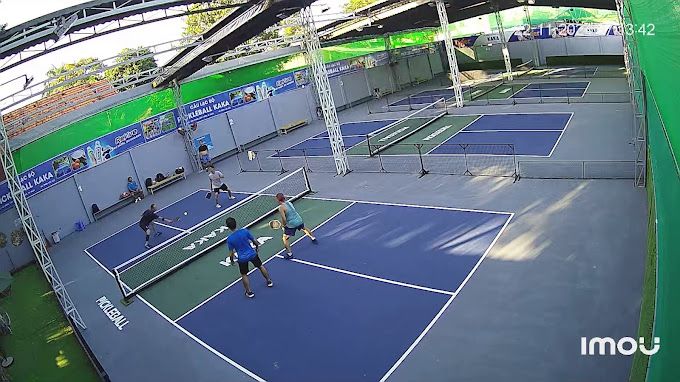 Sân Banh Kaka Pickleball 4 sân có máy che