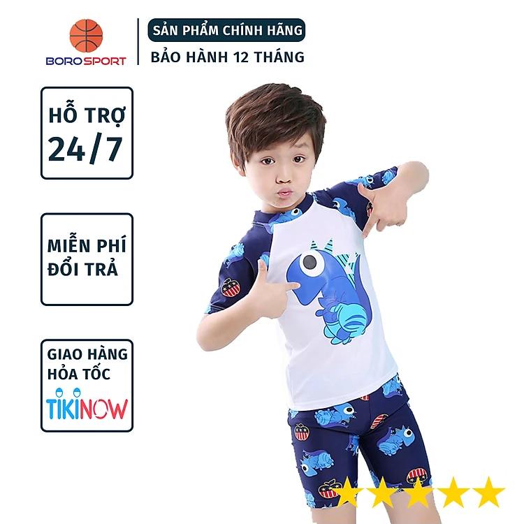 Bộ Đồ Bơi Khủng Long Dành Cho Bé Trai CaoTừ 85cm
