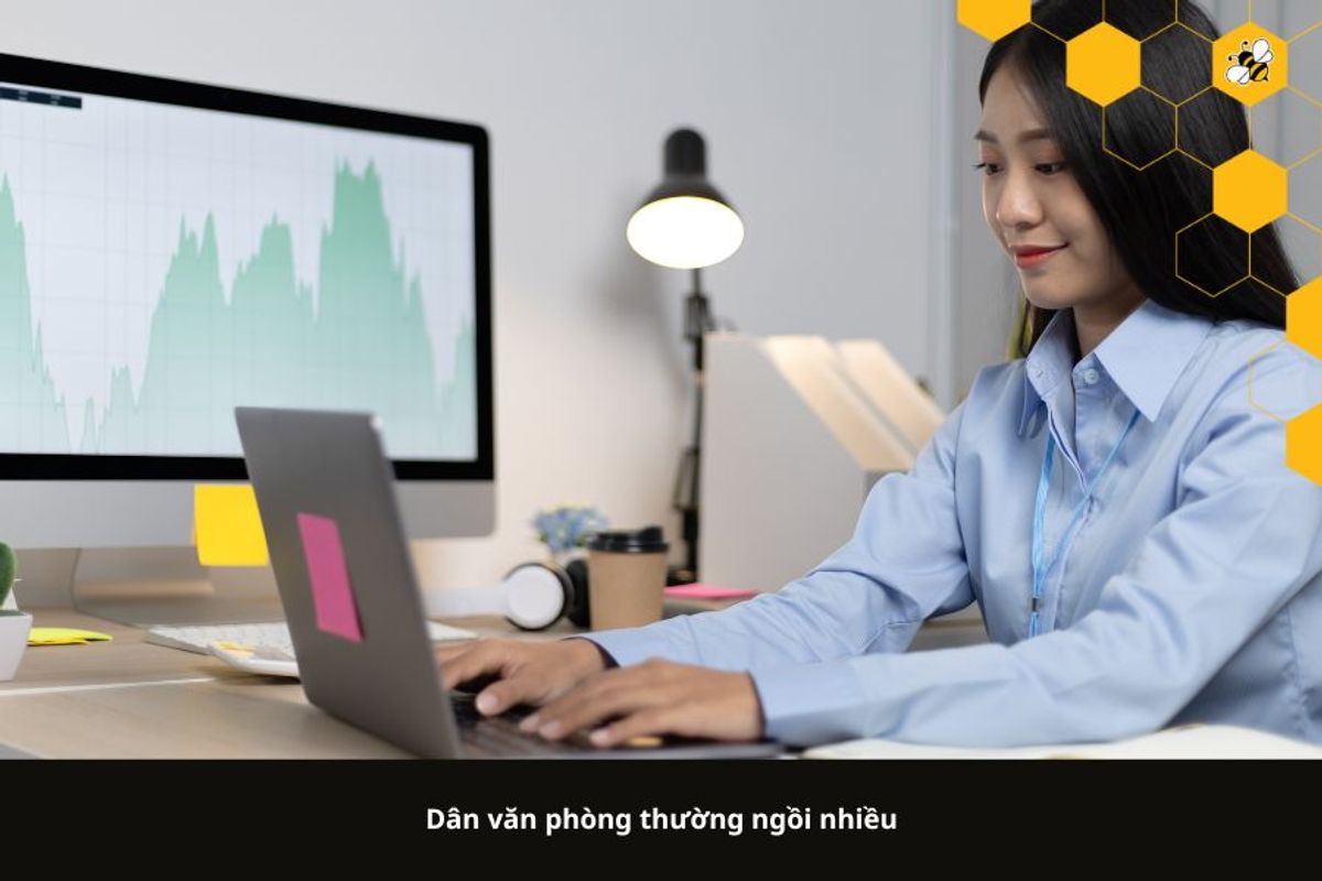 Dân văn phòng thường ngồi nhiều