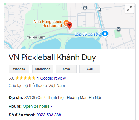 VN Pickleball Khánh Duy