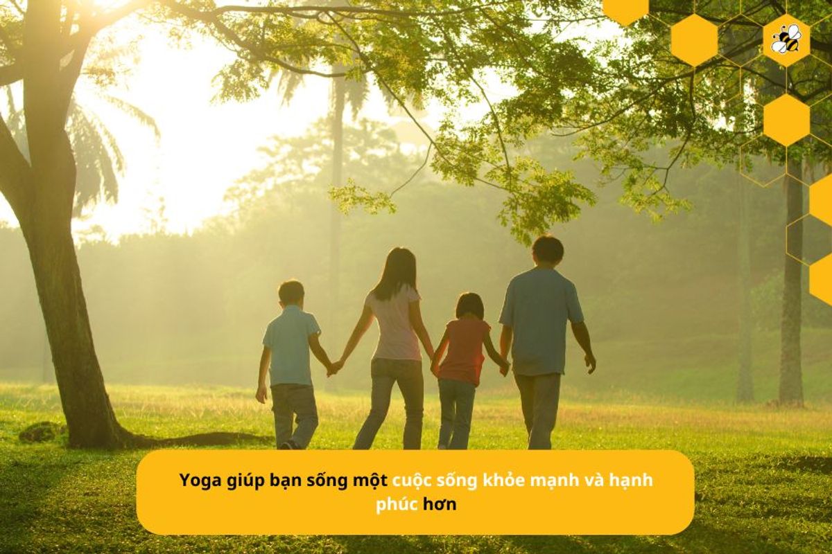 Yoga giúp bạn sống một cuộc sống khỏe mạnh và hạnh phúc hơn