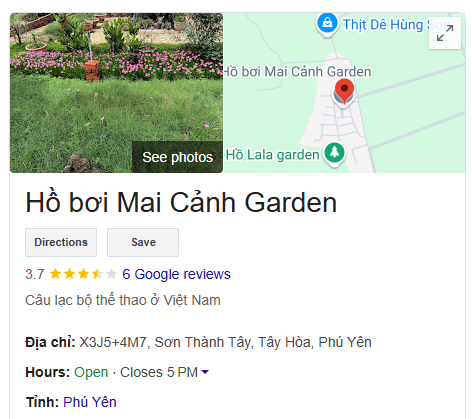 Hồ bơi Mai Cảnh Garden