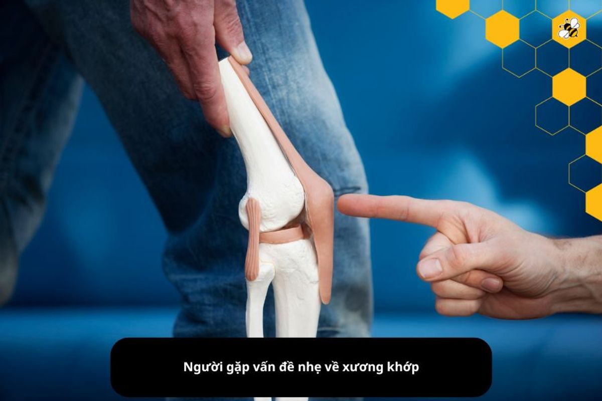 Người gặp vấn đề nhẹ về xương khớp
