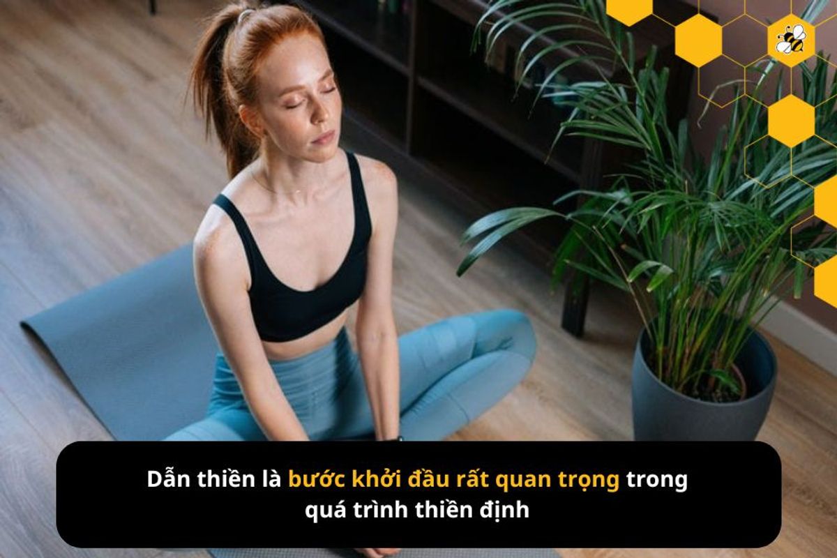 Dẫn thiền là bước khởi đầu rất quan trọng trong quá trình thiền định