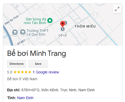 Bể bơi Minh Trang