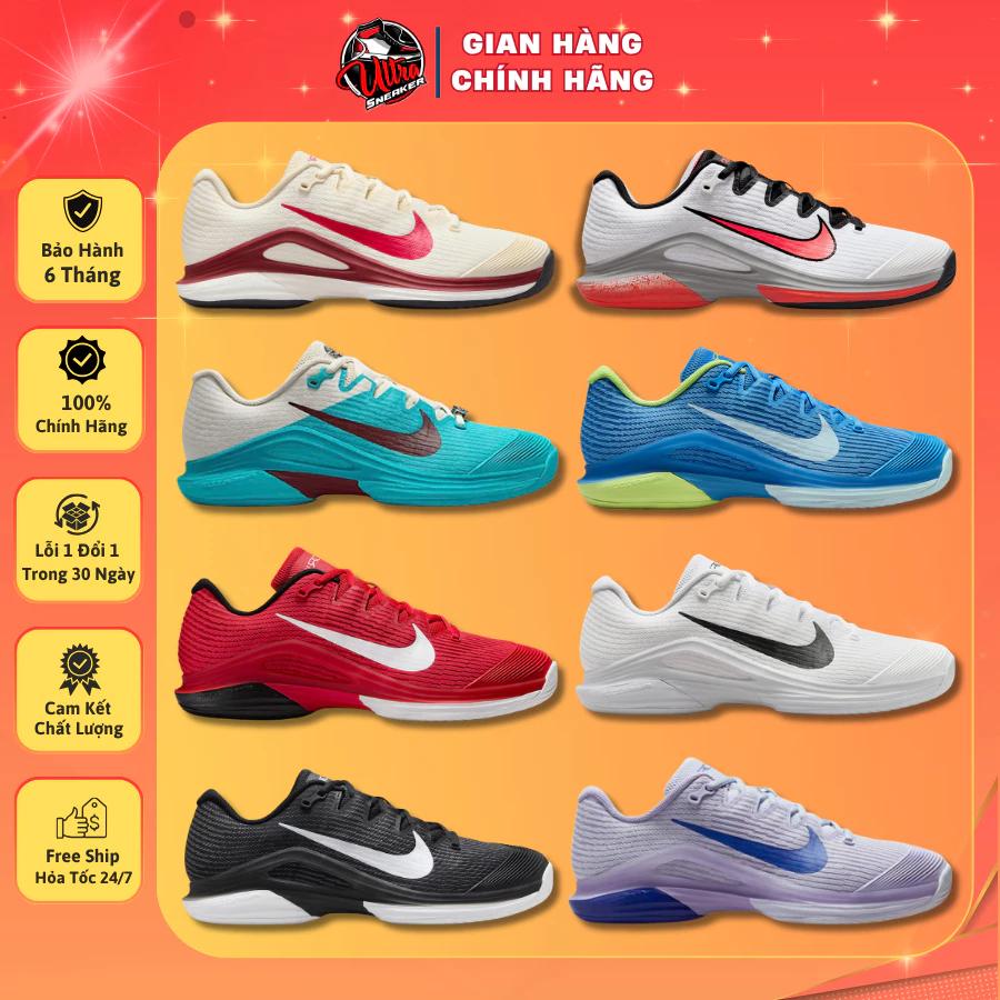 Giày Thể Thao Tennis/Pickleball Nlk Zoom Vapor 12 Nam Nữ Cực Bán Sân, Êm Ái Khi Vận Động