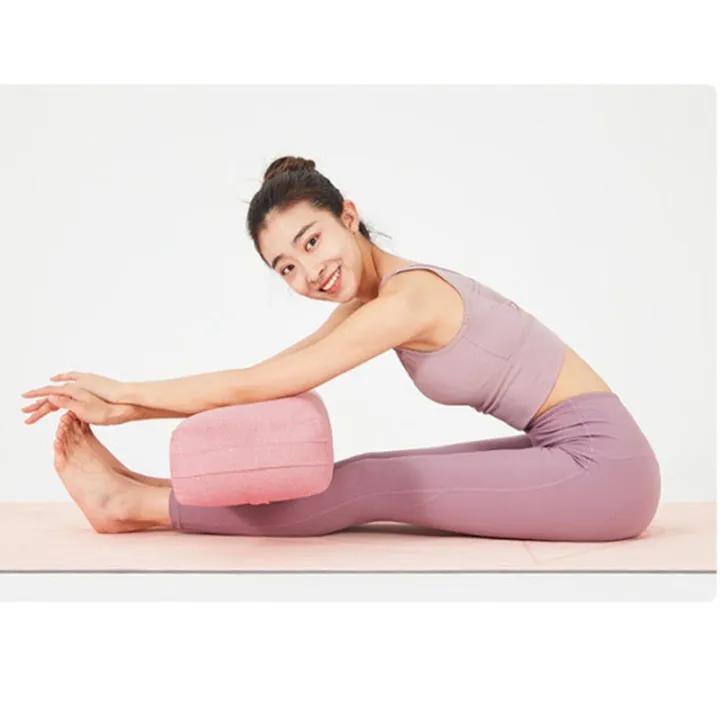 Gối Yin Tập Yoga Hebeyoga Hỗ Trợ Phục Hồi Trị Liệu Cơ Thể Dài 75cm Cao Cấp