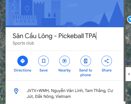 Sân Cầu Lông - Pickeball TPA