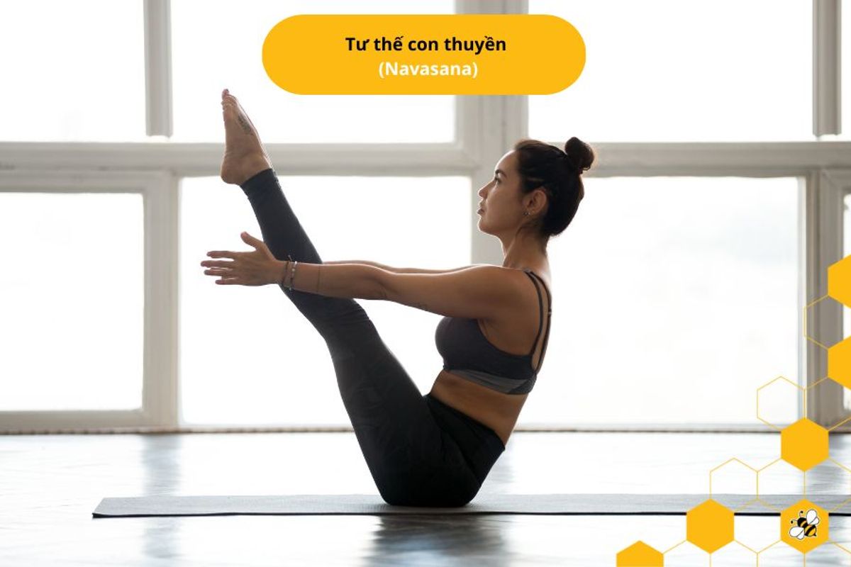 Tư thế con thuyền (Navasana)