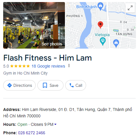 Flash Fitness - Him Lam